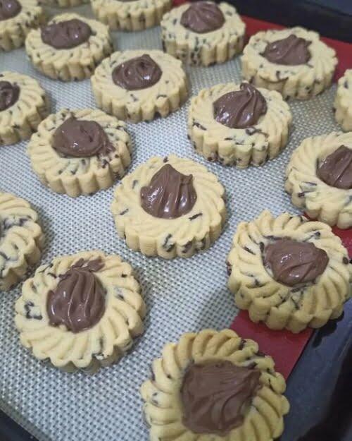 resep nutella cookies